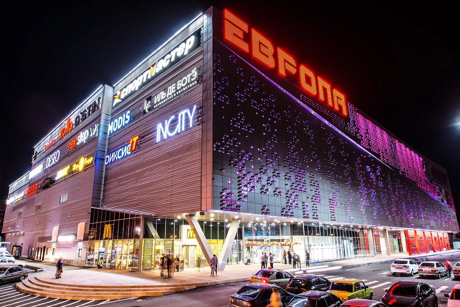 Лазерное сканирование «ТРЦ «Европа» в  Пензе